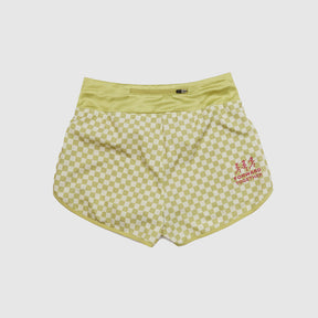 Checker 2 in 1 Pace Shorts 3" | GREEN