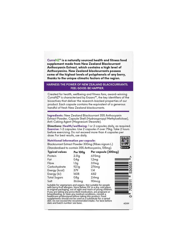Blackcurrant Extract - 30 Capsules