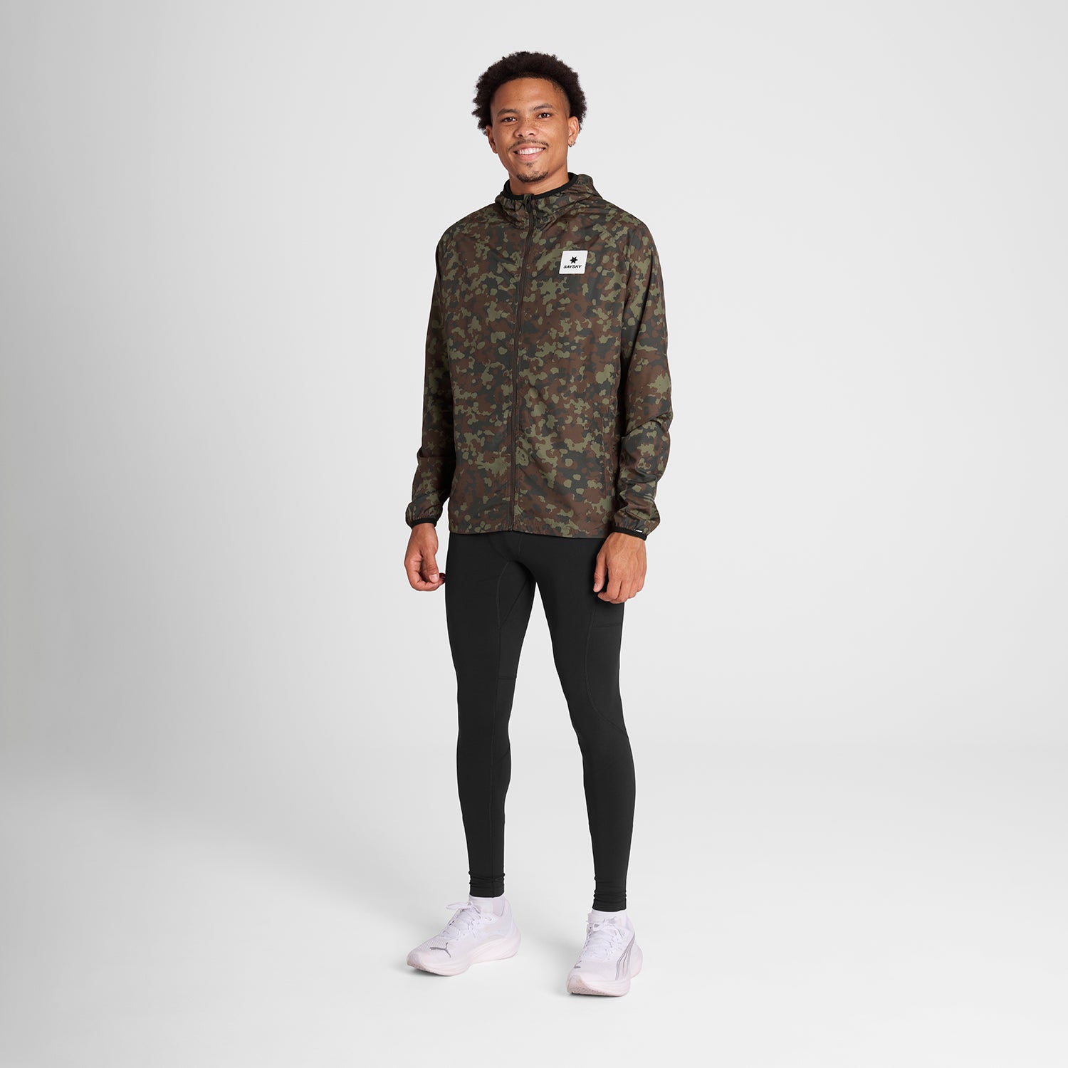M Camo Pace Jacket | Brown