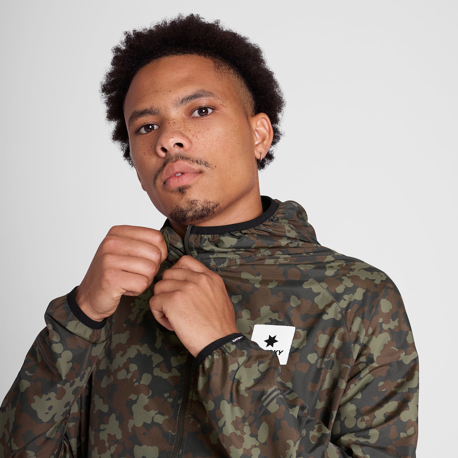 M Camo Pace Jacket | Brown