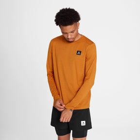 M Reflective Pace Long Sleeve | Orange
