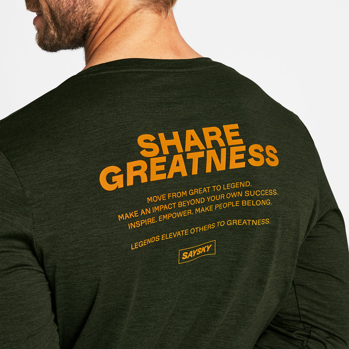 Statement Pace Long Sleeve | Green