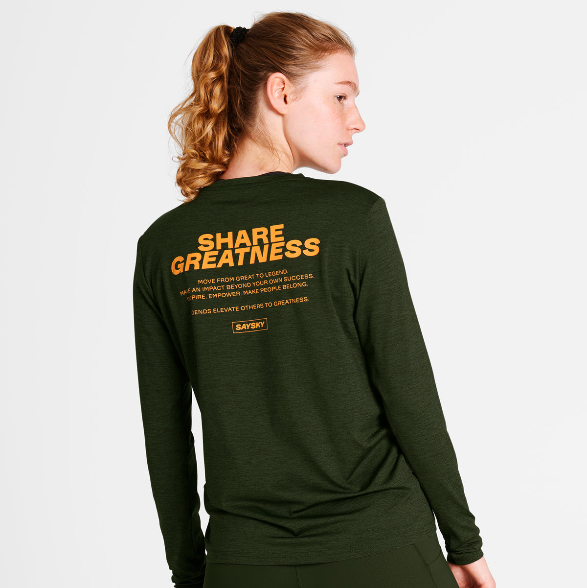 Statement Pace Long Sleeve | Green