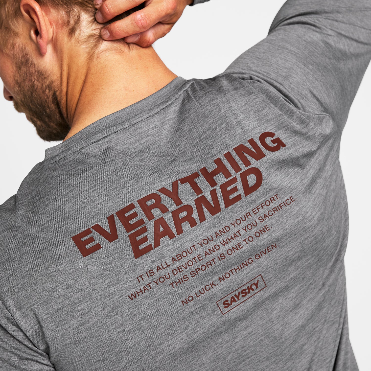 Statement Pace Long Sleeve | Grey