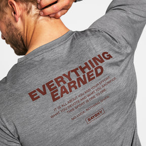 Statement Pace Long Sleeve | Grey