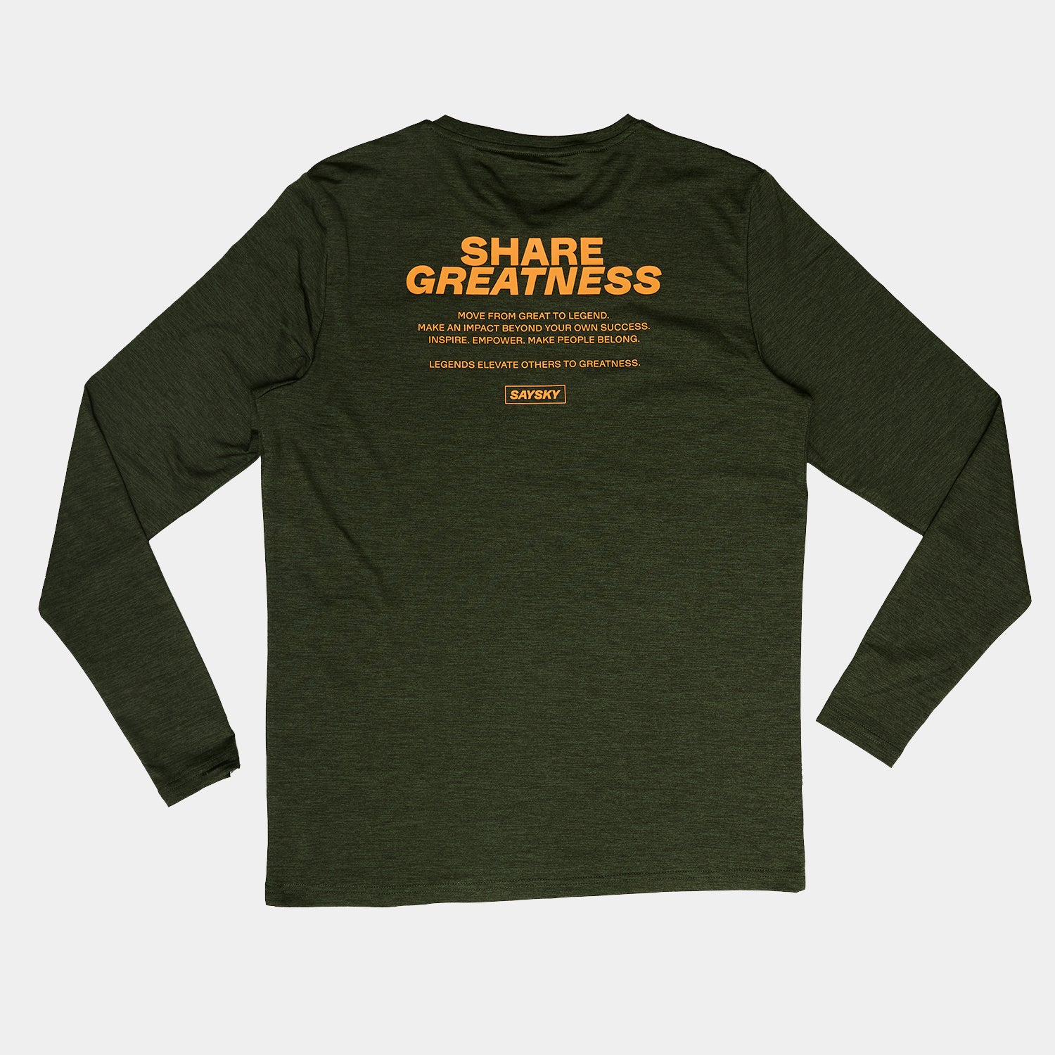 Statement Pace Long Sleeve | Green