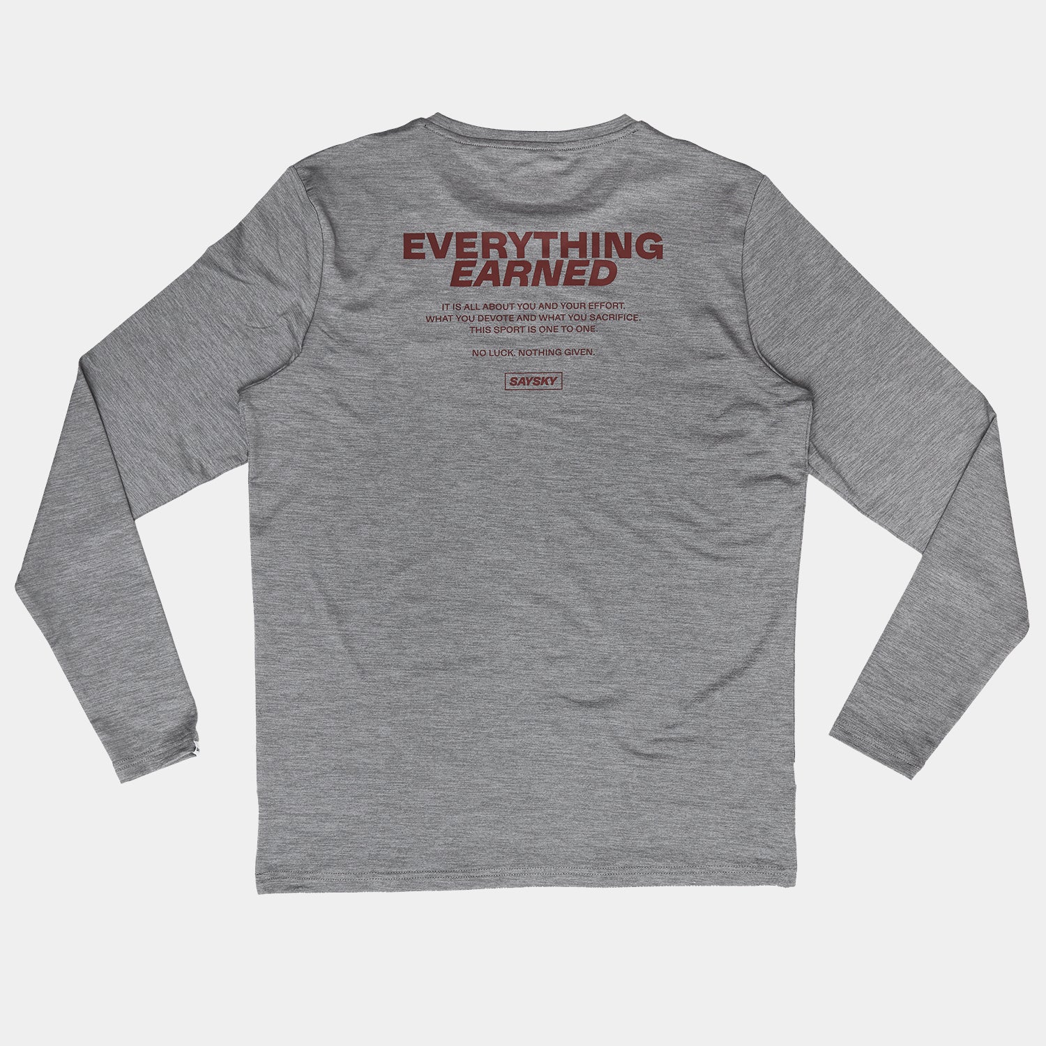 Statement Pace Long Sleeve | Grey