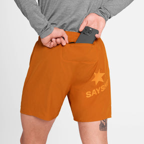 M Pace Shorts 5'' | Orange