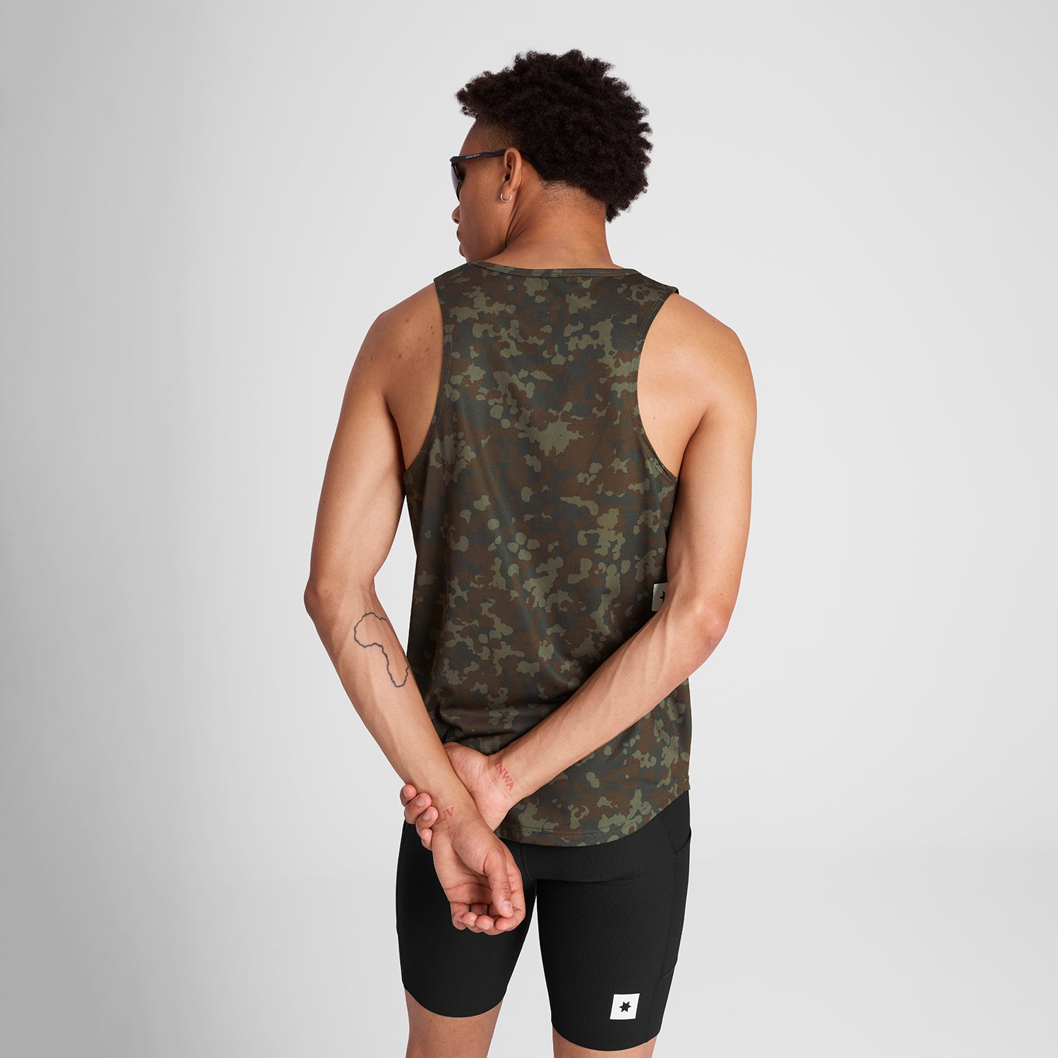 M Camo Combat Singlet | Brown