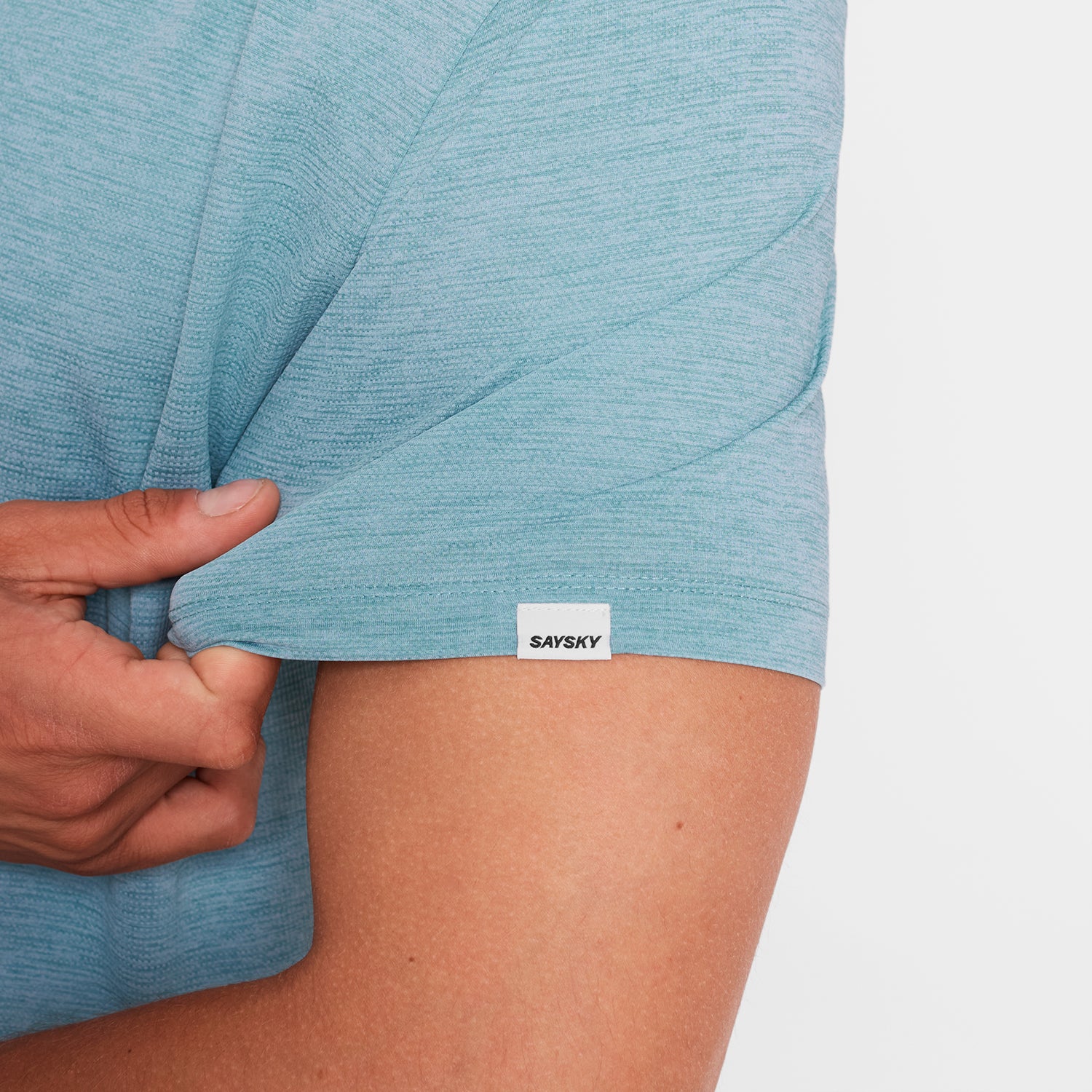 M Logo Combat Pro T-shirt | Blue Melange