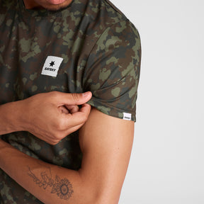 M Camo Combat T-Shirt | Brown