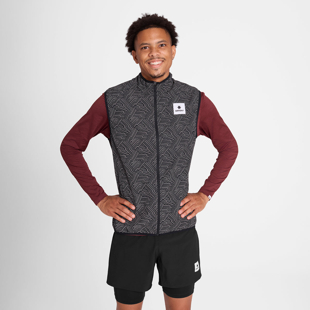 M Reflective Pace Vest | Black