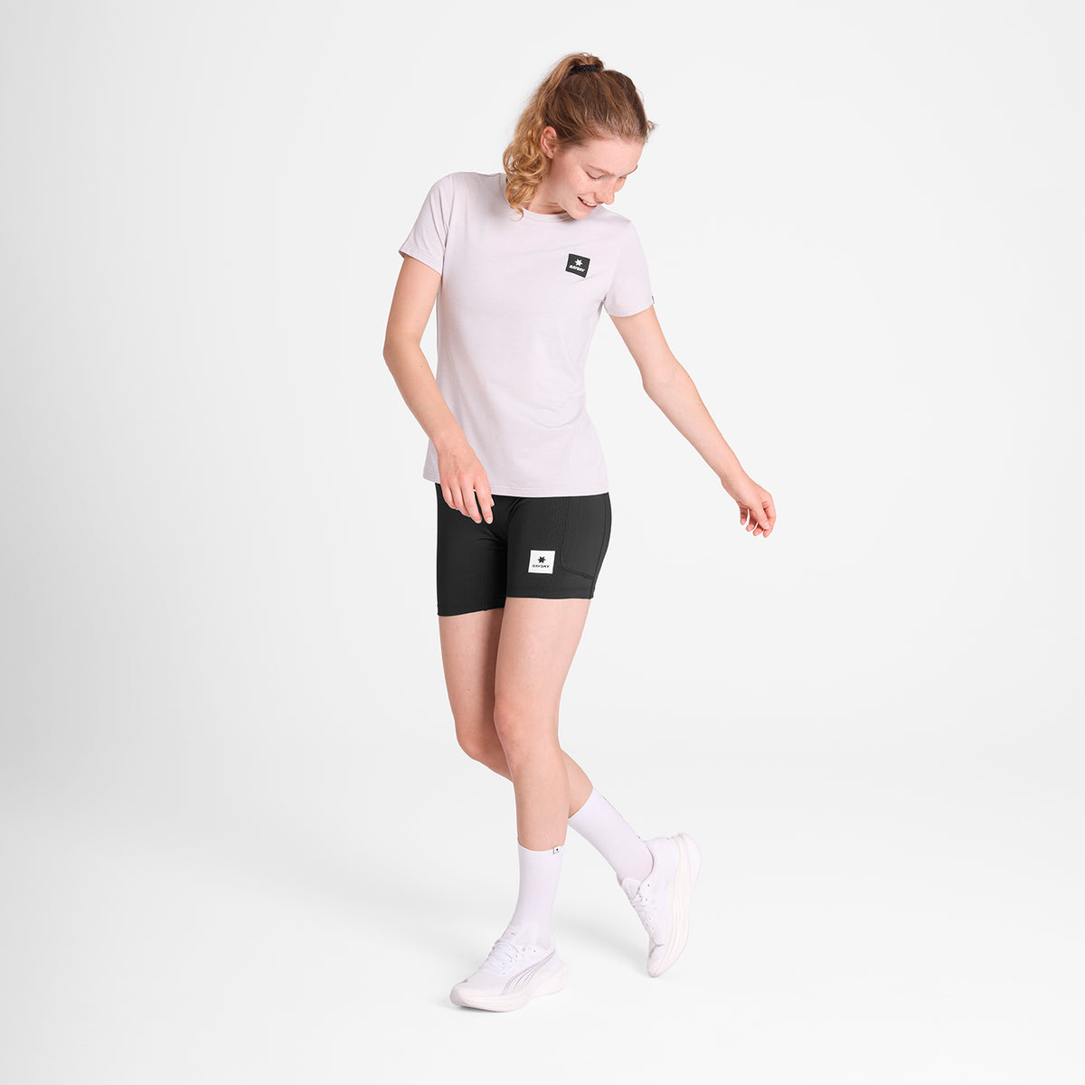 W Statement Pace Long Sleeve | White