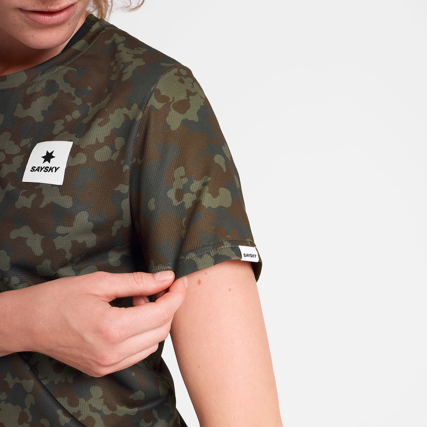 W Camo Combat T-Shirt | Brown