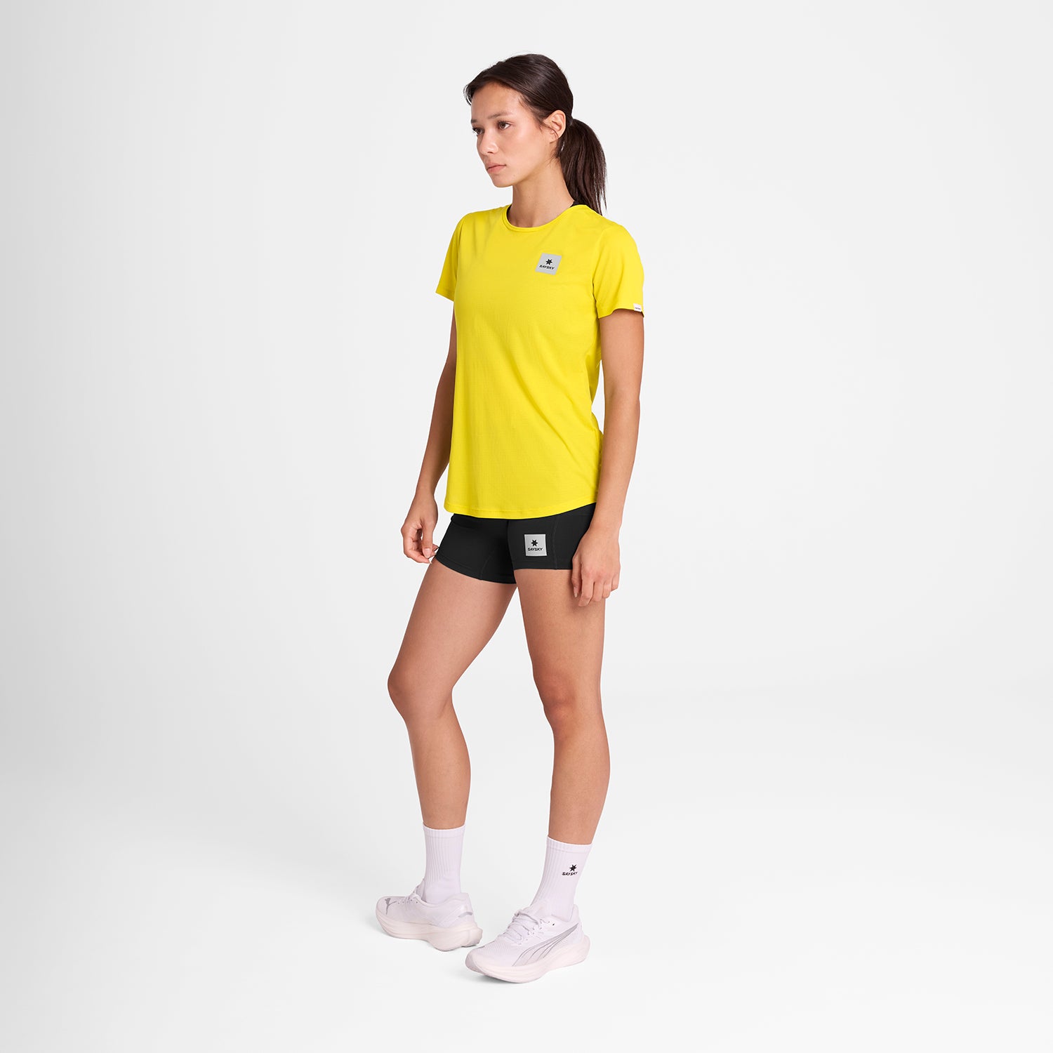 W Reactive Flow T-Shirt | Yellow