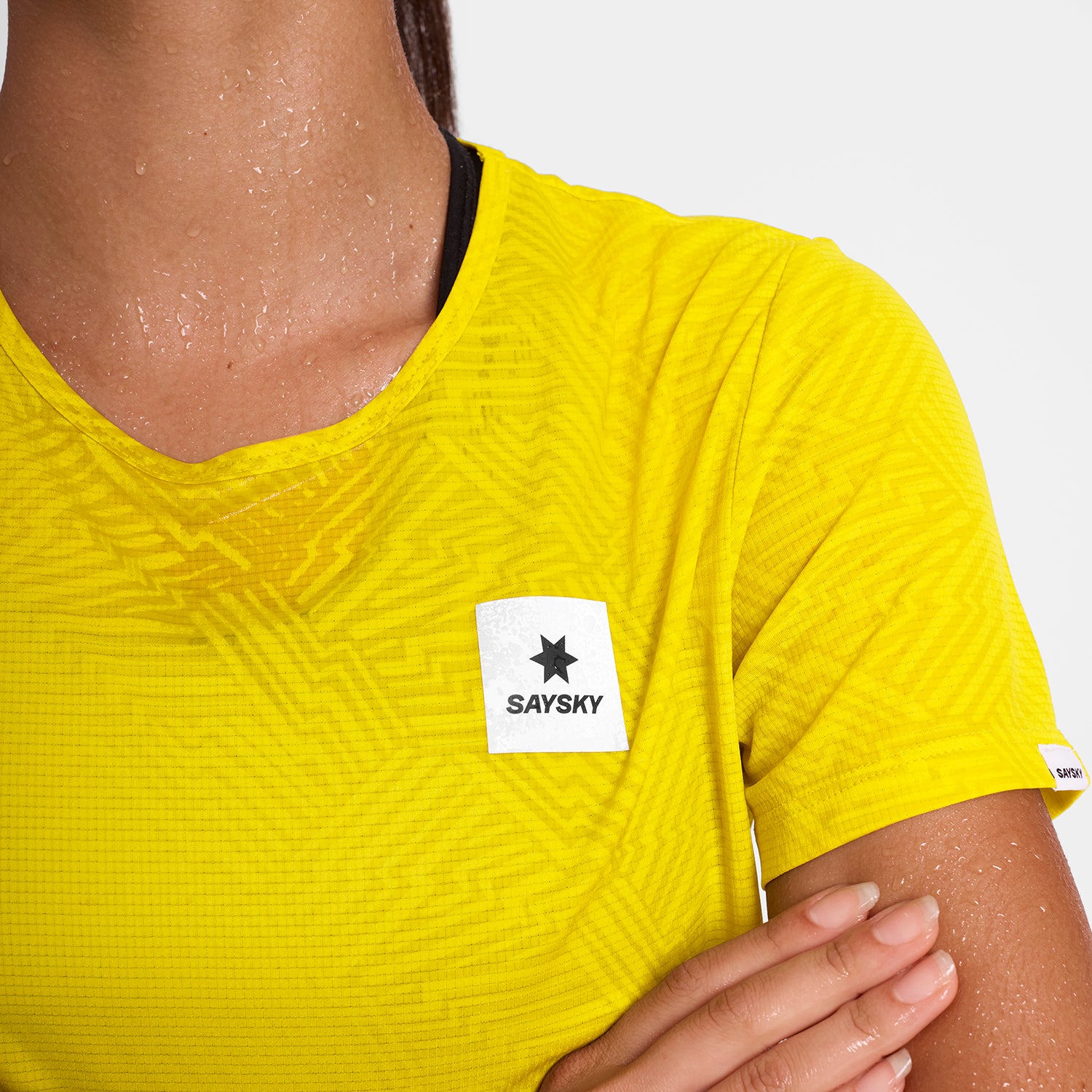 W Reactive Flow T-Shirt | Yellow
