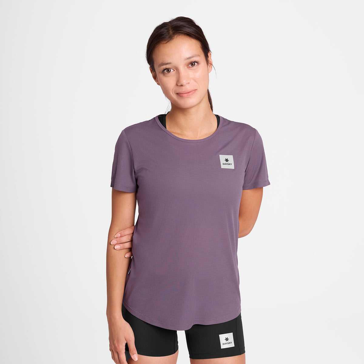 W Reactive Flow T-Shirt | Purple