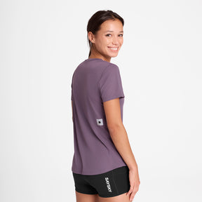 W Reactive Flow T-Shirt | Purple