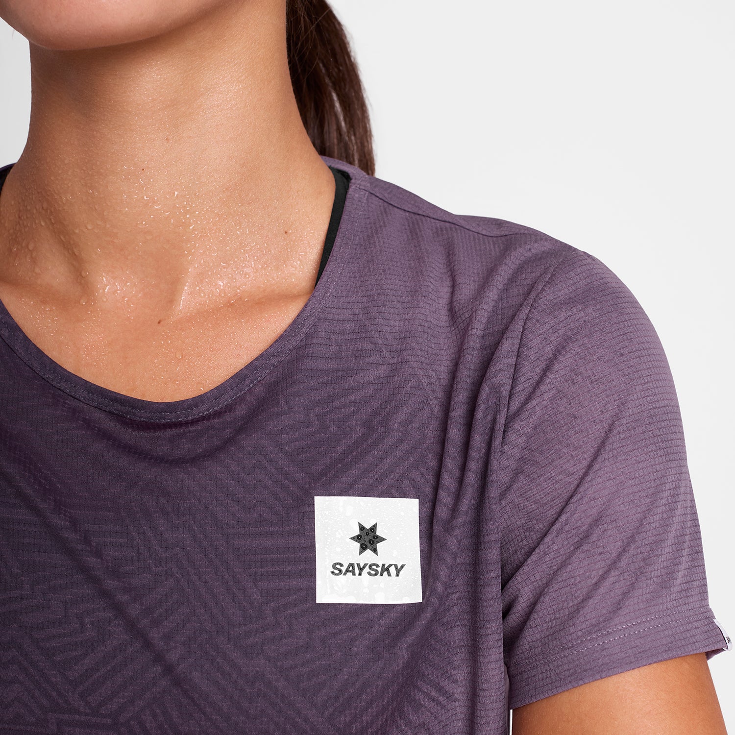W Reactive Flow T-Shirt | Purple