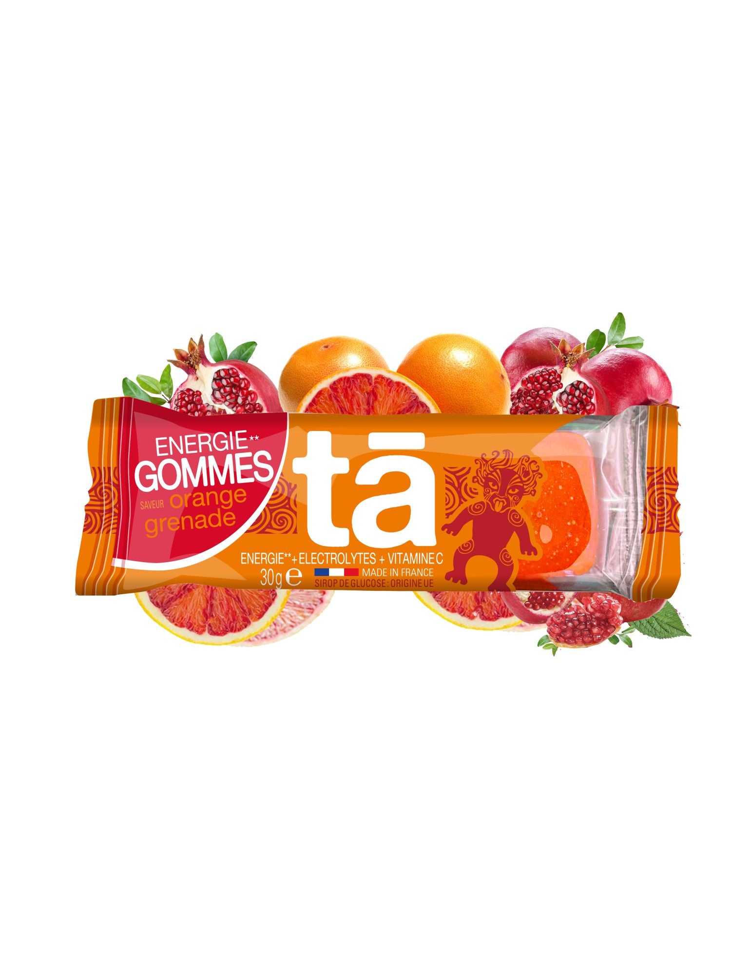 Energy Gummies - Orange Blood Pomegrenate + Caffeine