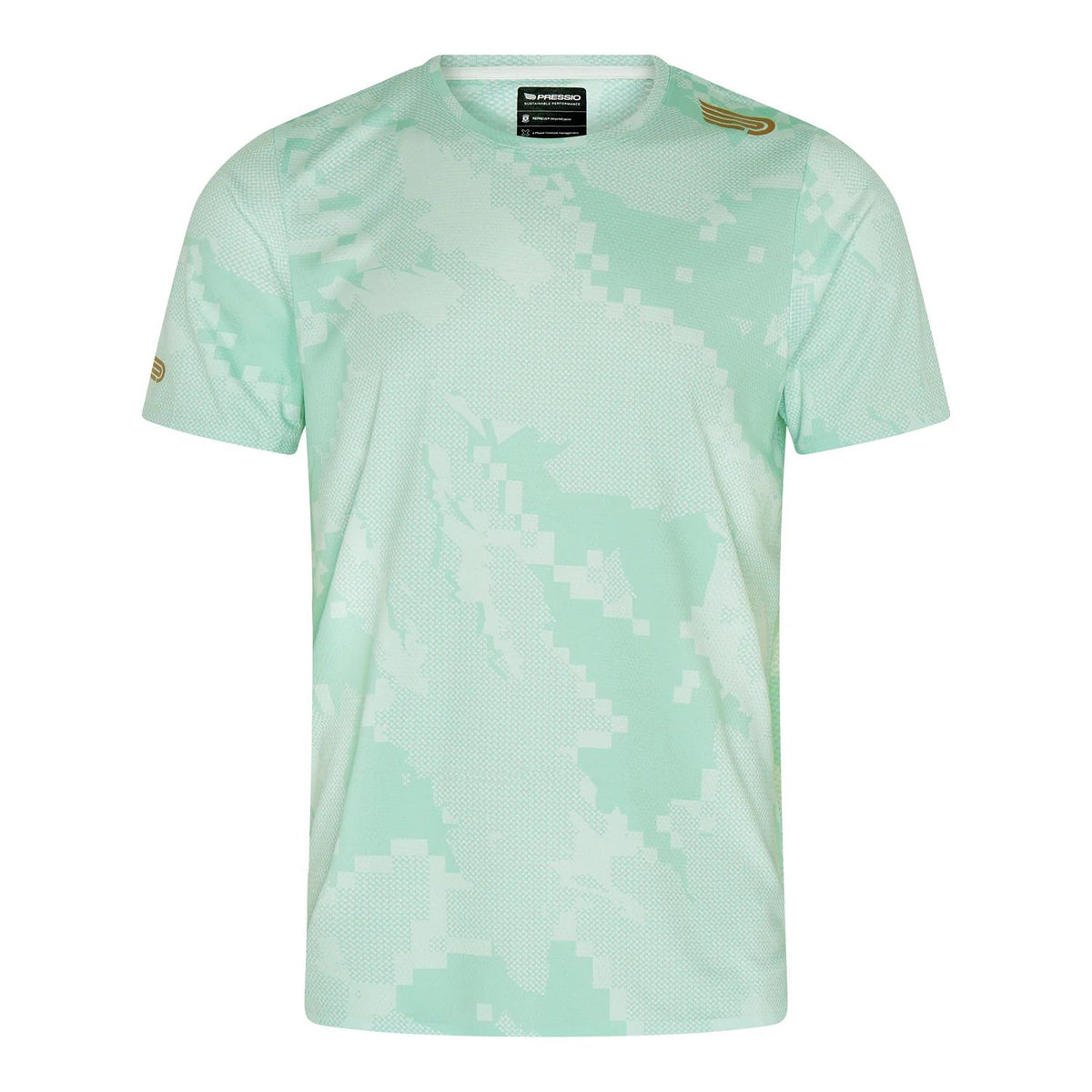 M Elite S/S Top | Camo Mint