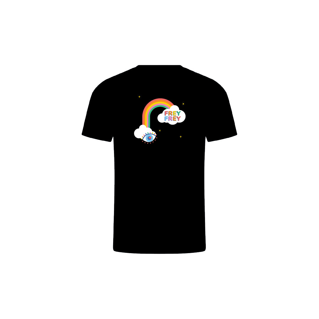 M Frey Frey x Pressio Tee | Black