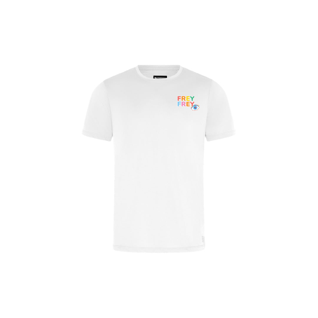 M Frey Frey x Pressio Tee | White