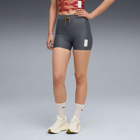 W PUMA X SAYSKY 4" Short Tight | Dusky Grey