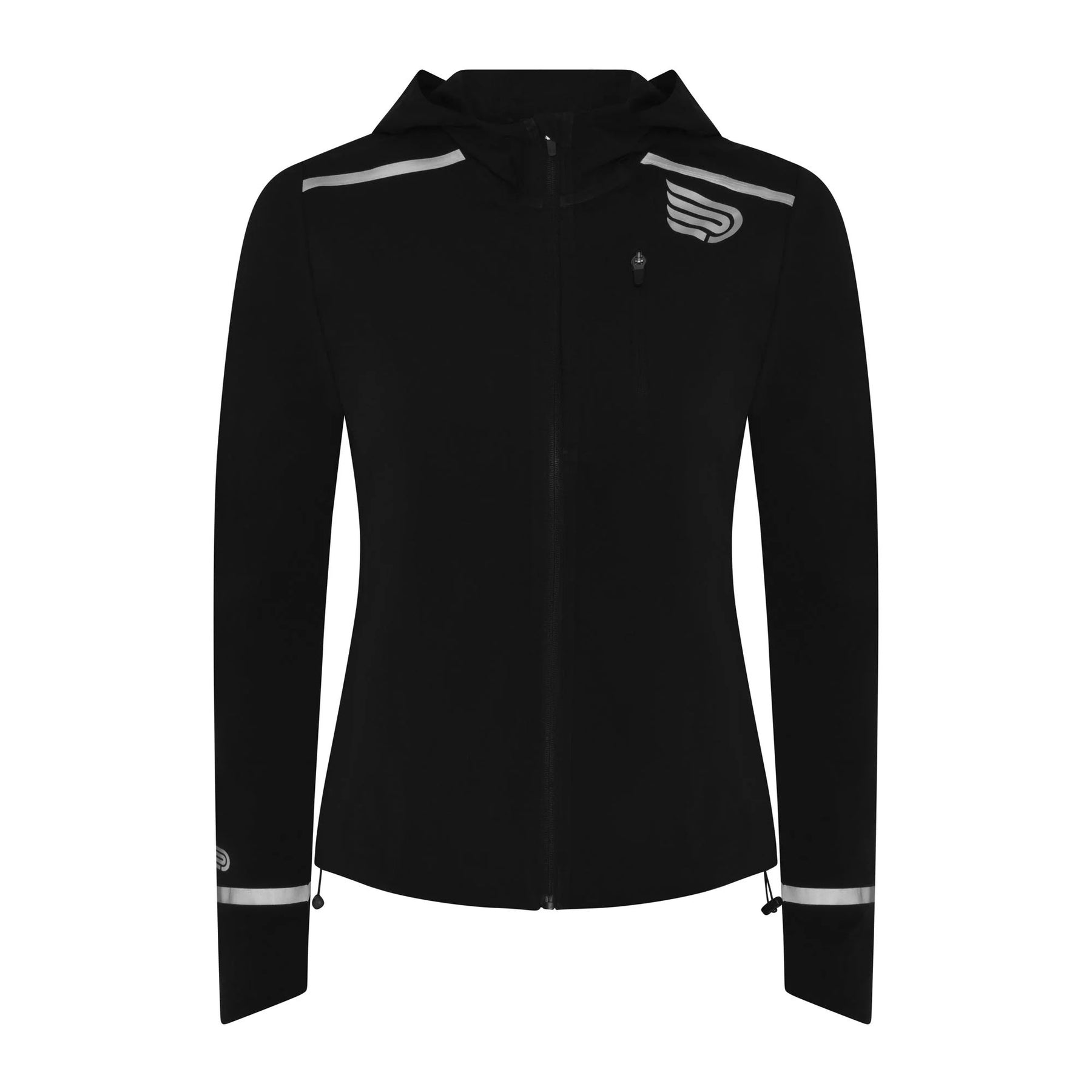 W Ecolite Run Jacket | Black