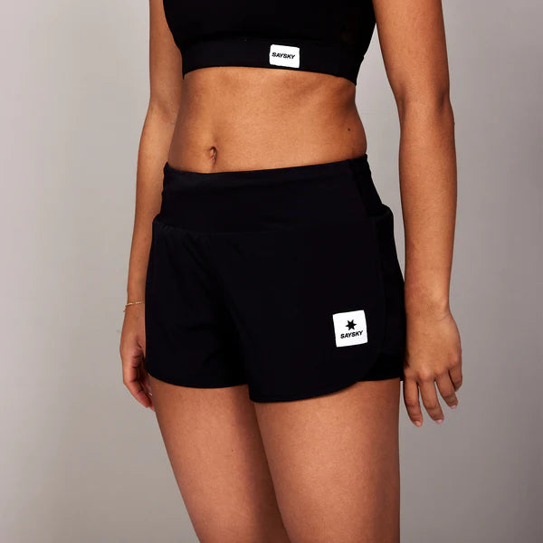 W Pace Shorts 3" | Black