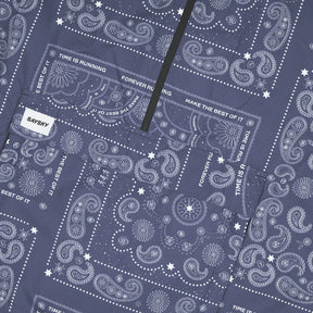 Paisley Pace Anorak | Blue Paisley