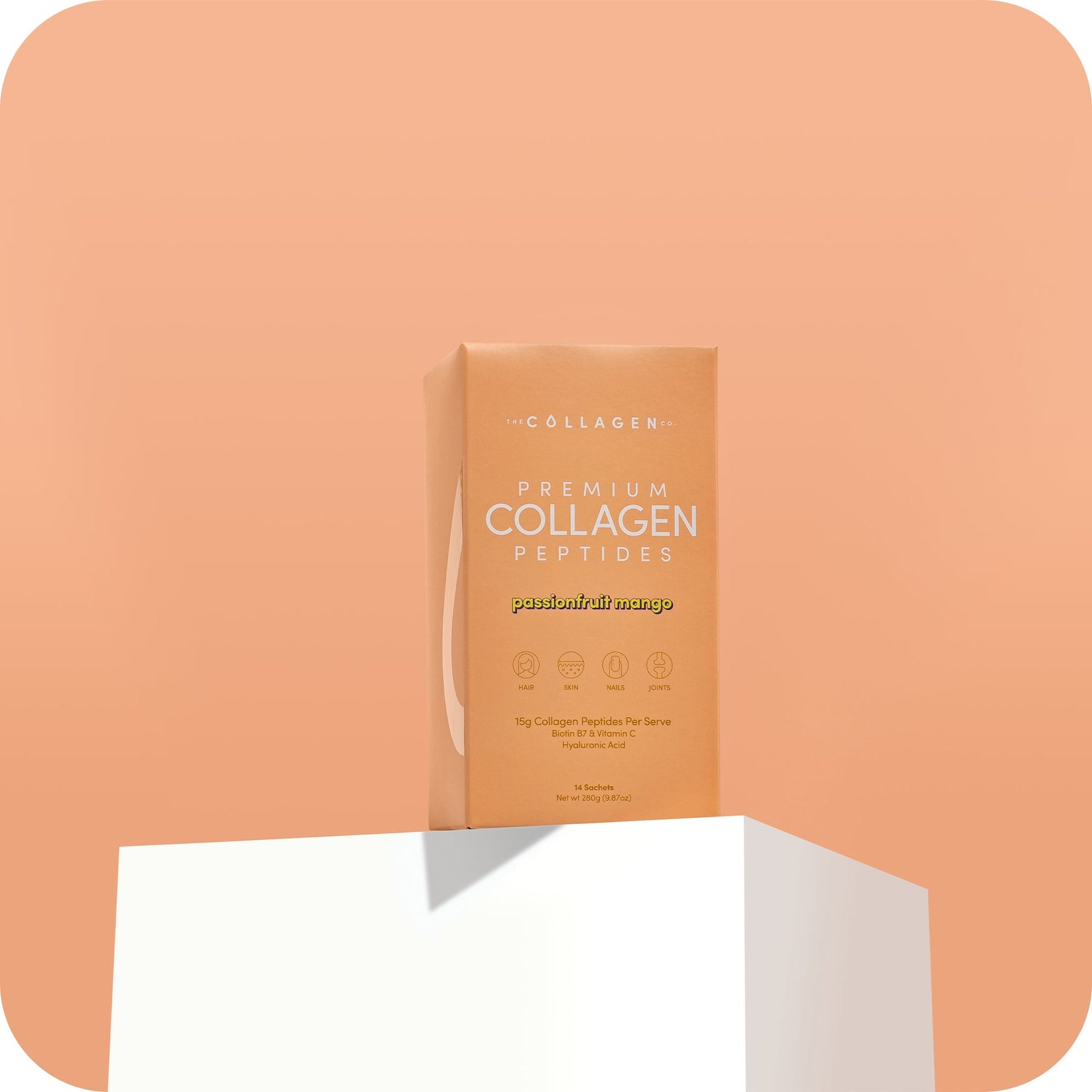[限時試飲價] 百香果芒果膠原蛋白肽 Passionfruit Mango Collagen Sachets - 280g