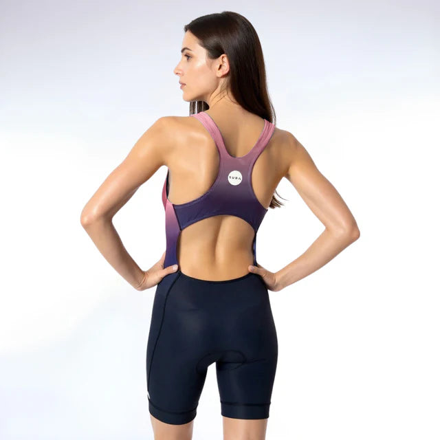 W Triathlon Racerback Tri-Suit | Berry