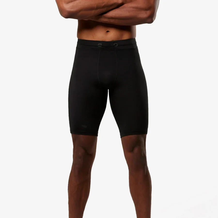 M Compression Run Shorts | Black