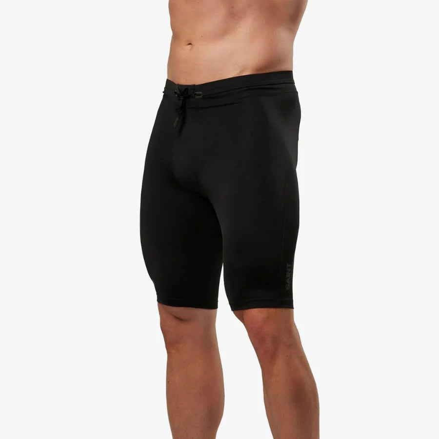 M Compression Run Shorts | Black