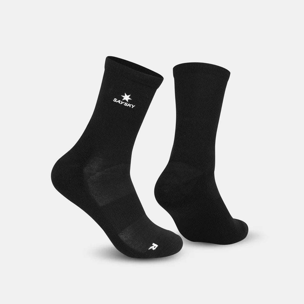 Merino High Socks | Black