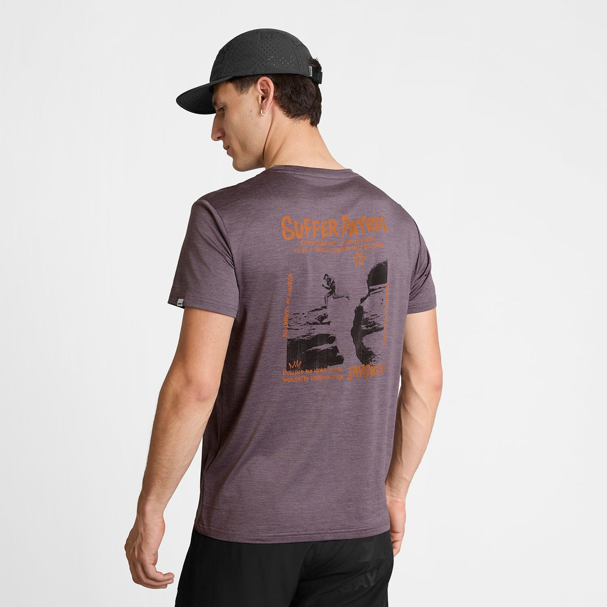 Statement Pace T-Shirt | Purple C7014