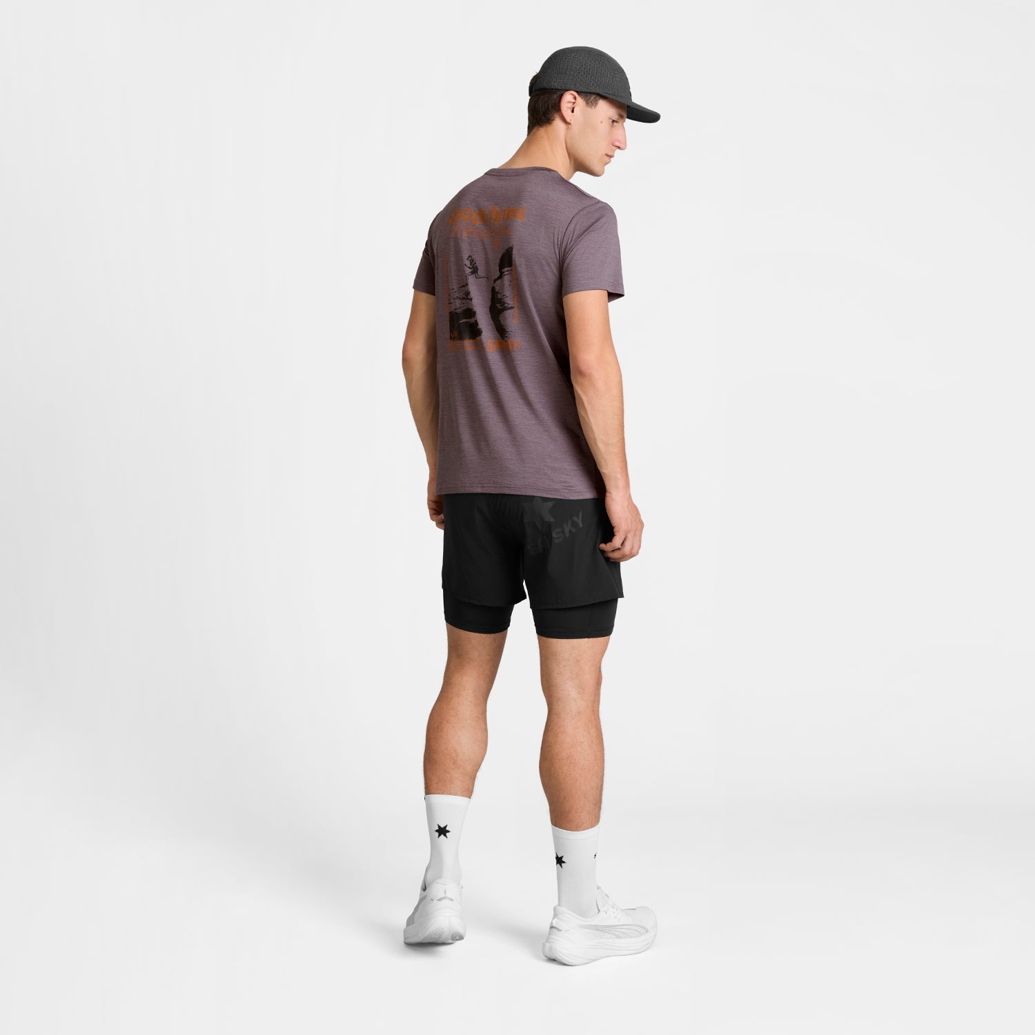Statement Pace T-Shirt | Purple C7014