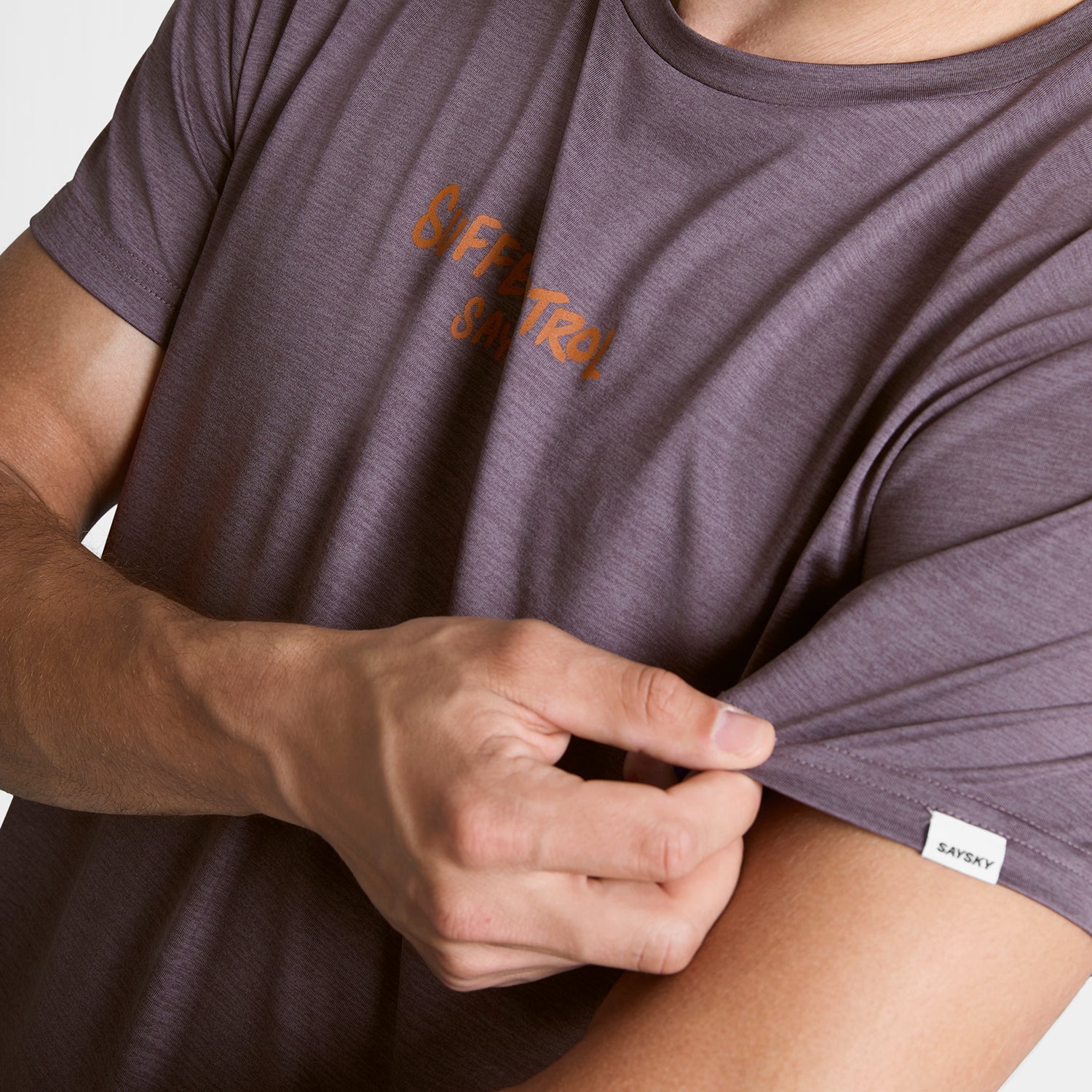 Statement Pace T-Shirt | Purple C7014