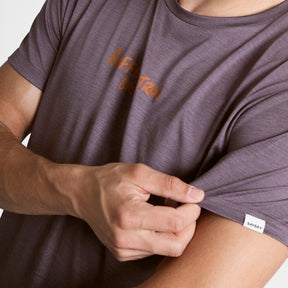 Statement Pace T-Shirt | Purple C7014
