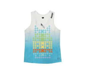 Women's Race Vest | White Blue (HK Exclusive)