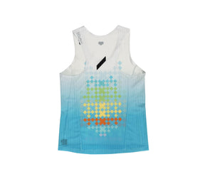 Women's Race Vest | White Blue (HK Exclusive)