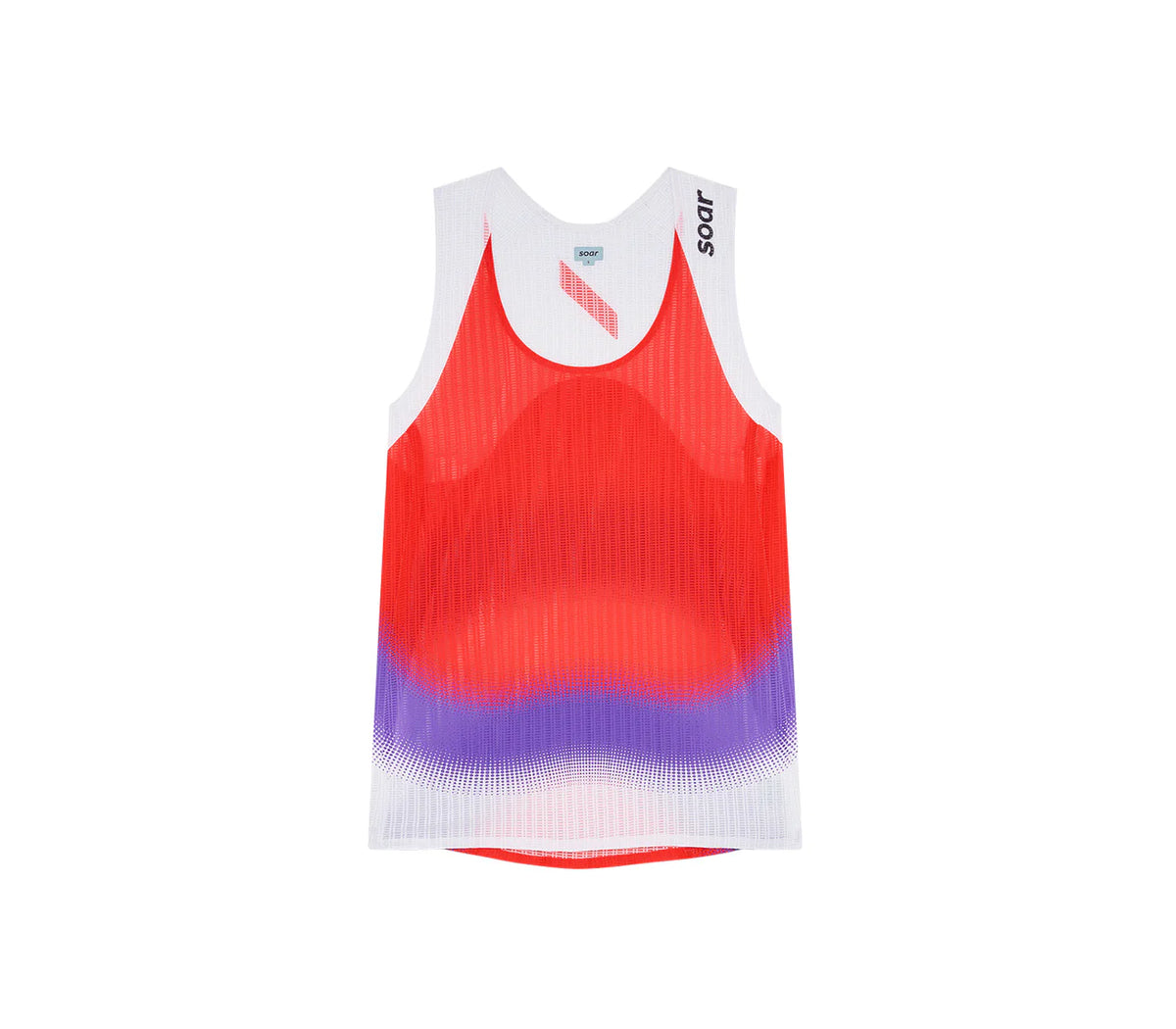 Women's Race Vest | Red/Purple Stripe