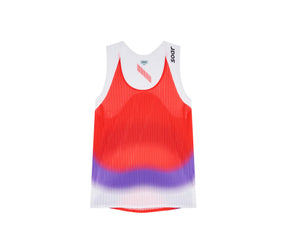 Women's Race Vest | Red/Purple Stripe