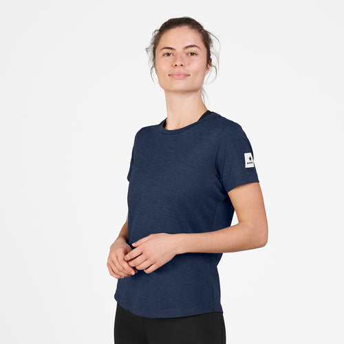 W Clean Pace T-shirt | Navy