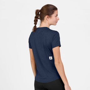 W Clean Pace T-shirt | Navy