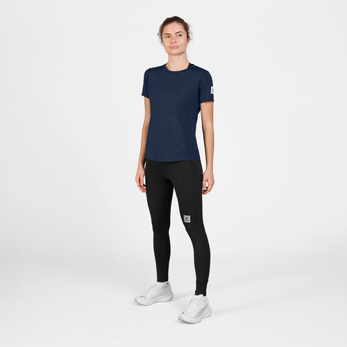 W Clean Pace T-shirt | Navy