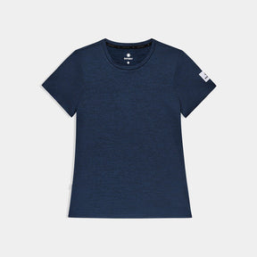 W Clean Pace T-shirt | Navy