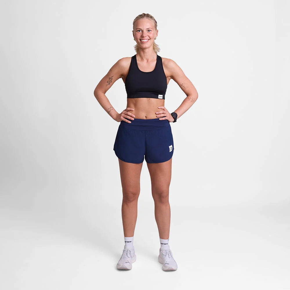 W Pace Shorts 3" | Blue C201