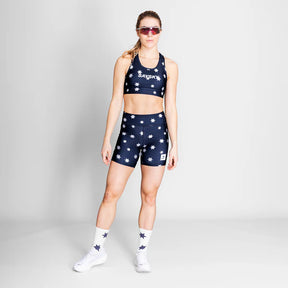W Star Combat+ Short Tights 7'' | Navy